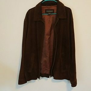 Banana republic XL heavy suede jacket